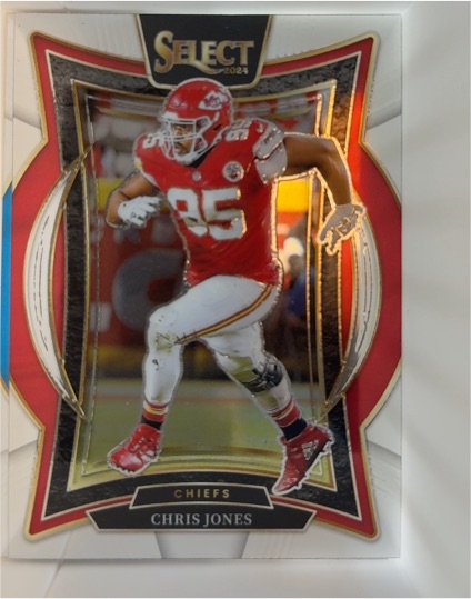 2024 Panini Select #19 Chris Jones — front