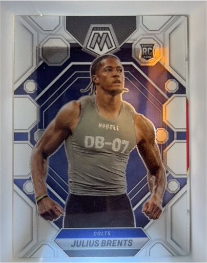 2023 Panini Mosaic #340 Julius Brents Rookie Indianapolis Colts — front