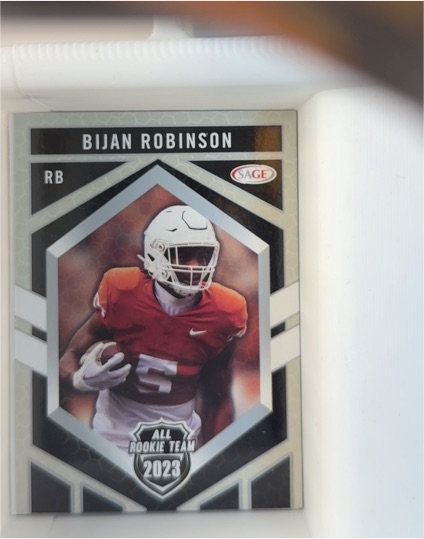 2023 Sage High Series All-Rookie Team #RT-177 Bijan Robinson — front