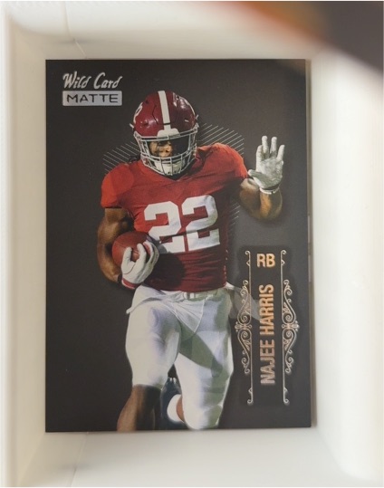 2021 Wild Card Matte #LBC-7 Najee Harris — front