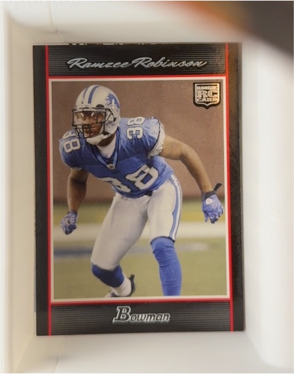 2007 Bowman #unknown Ramses Robinson — front