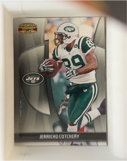 2009 Donruss Gridiron Gear #43 Jerricho Cotchery — front