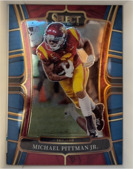 2023 Panini Select Draft Picks #56 Michael Pittman Jr. — front