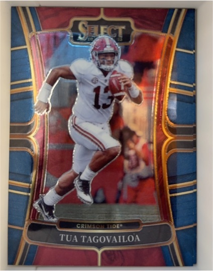 2023 Panini Select Draft Picks #51 Tua Tagovailoa — front