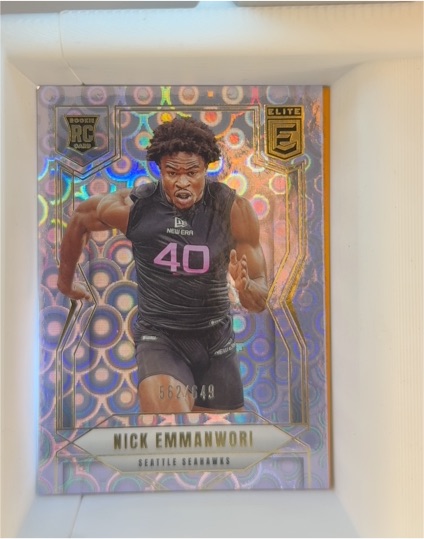2025 Panini Donruss Elite #199 Nick Emmanwori — front