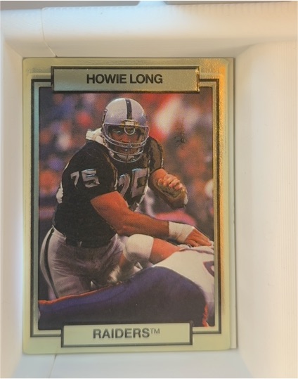 1990 Action Packed #129 Howie Long — front