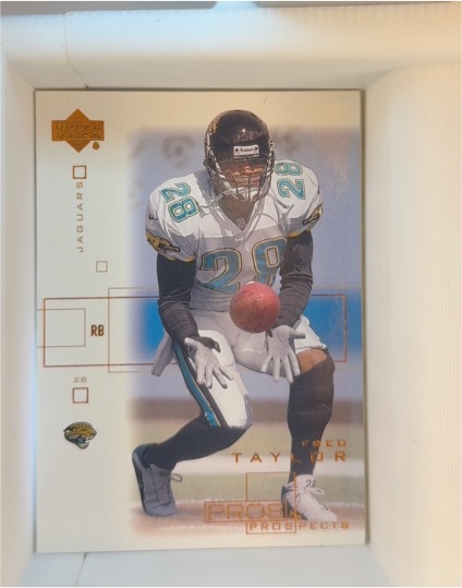 2001 Upper Deck Pros & Prospects #40 Fred Taylor — front
