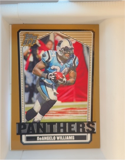 2007 Topps DPP Gold #51 DeAngelo Williams — front