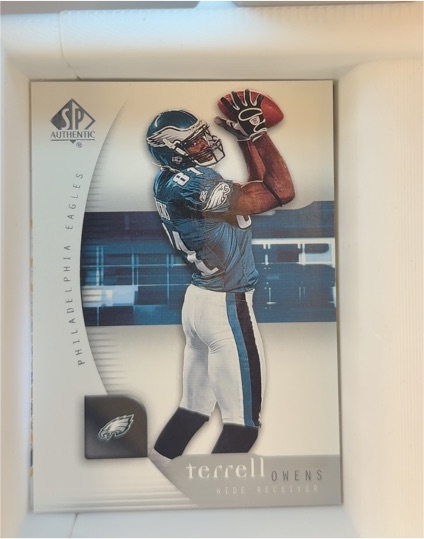 2005 Upper Deck SP Authentic Terrell Owens — front