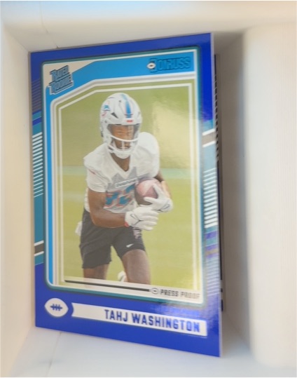 2024 Panini Donruss #346 Tahj Washington — front