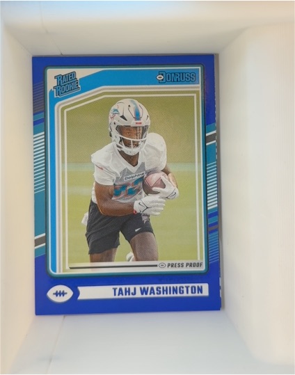 2024 Panini Donruss #346 Tahj Washington — front