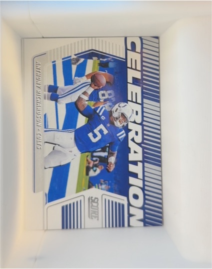 2024 Panini Score #C-ARN Anthony Richardson Celebration — front
