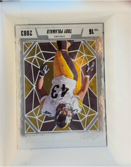 2024 Panini Absolute - Draft Diamonds #DD-TPU Troy Polamalu — front