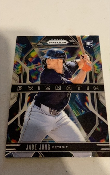 2025 Panini Prizm #3 Jace Jung — front