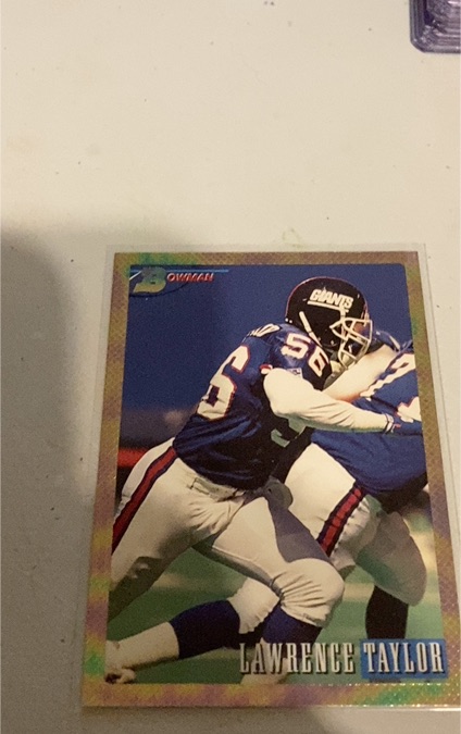 1991 Fleer #56 Lawrence Taylor — front