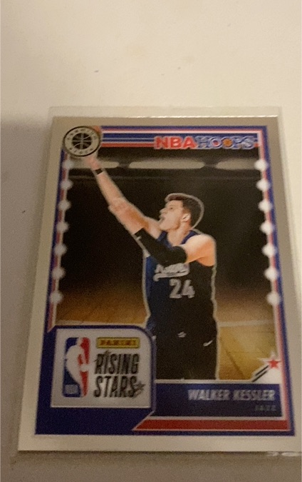 2023-24 Panini NBA Hoops Premium Stock #300 Walker Kessler — front
