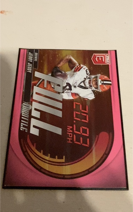 2025 Panini Donruss Elite #18 Jerry Jeudy Full Throttle — front