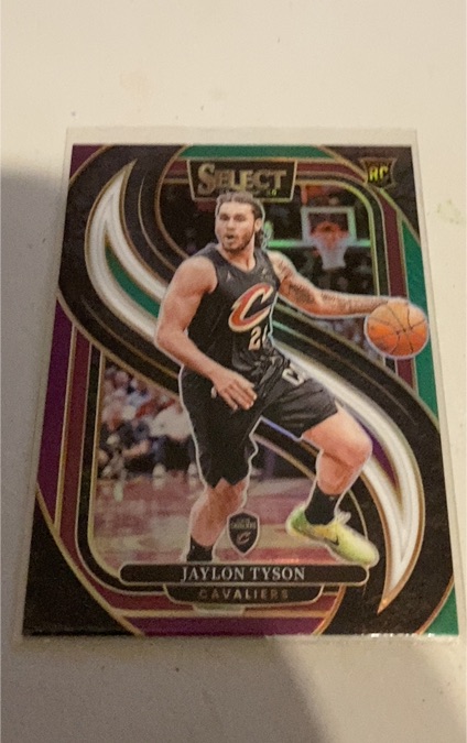 2024-25 Panini Select #182 Jaylon Tyson — front