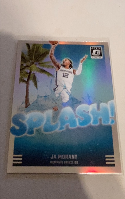 2024-25 Donruss Optic #15 Ja Morant Splash! — front