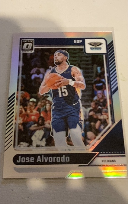 2024-25 Panini Donruss Optic #125 Jose Alvarado — front