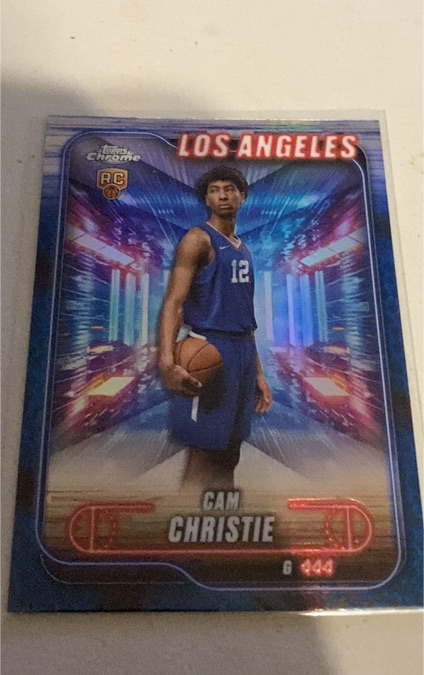 2024-25 Topps Chrome #151 Cam Christie — front