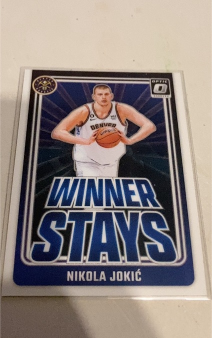 2024-25 Panini Donruss Optic #6 Nikola Jokić Winner Stays — front