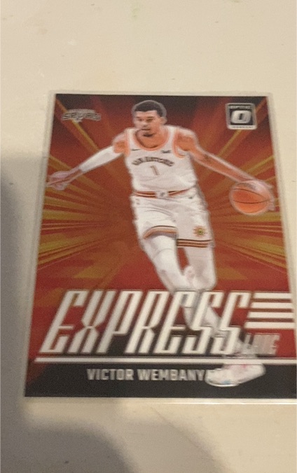 2024-25 Panini Donruss Optic #19 Victor Wembanyama Express Lane — front