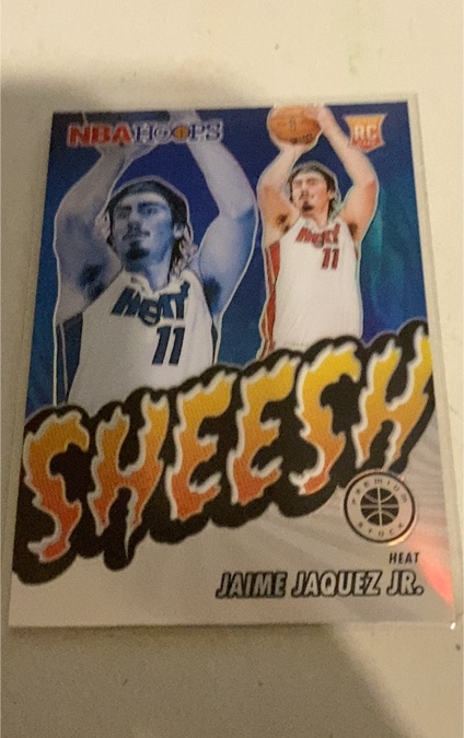 2023-24 Panini NBA Hoops Premium Stock Sheesh #20 Jaime Jaquez Jr. — front
