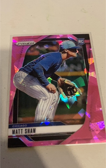 2025 Panini Prizm #155 Matt Shaw — front
