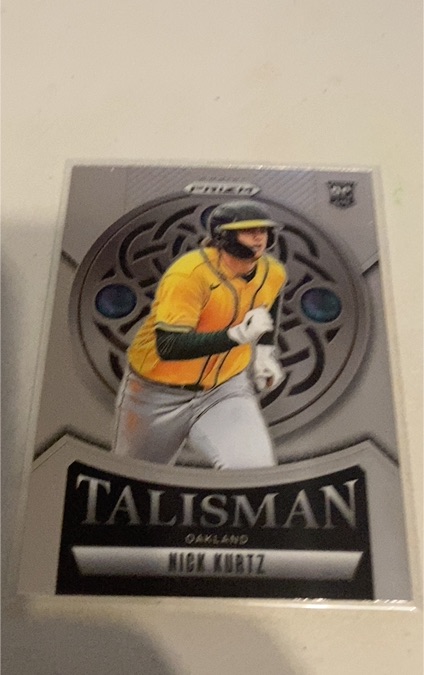 2025 Panini Prizm #25 Nick Kurtz Talisman — front