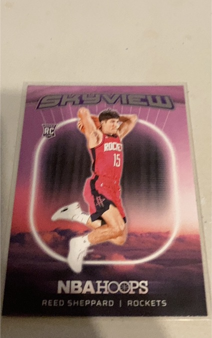 2024-25 Panini NBA Hoops Skyview #13 Reed Sheppard — front