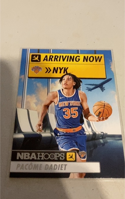 2024-25 Panini NBA Hoops #15 Pacome Dadiet — front