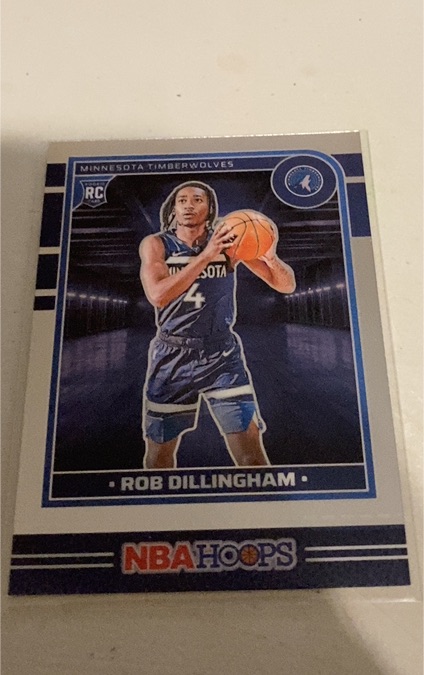 2024-25 Panini NBA Hoops #238 Rob Dillingham — front