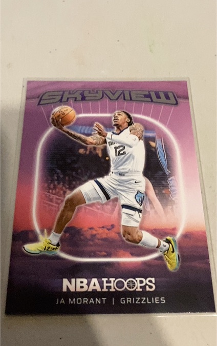 2024-25 Panini NBA Hoops #25 Ja Morant Skyview — front