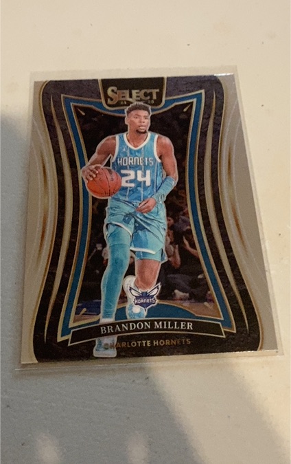 2024-25 Panini Select #345 Brandon Miller — front