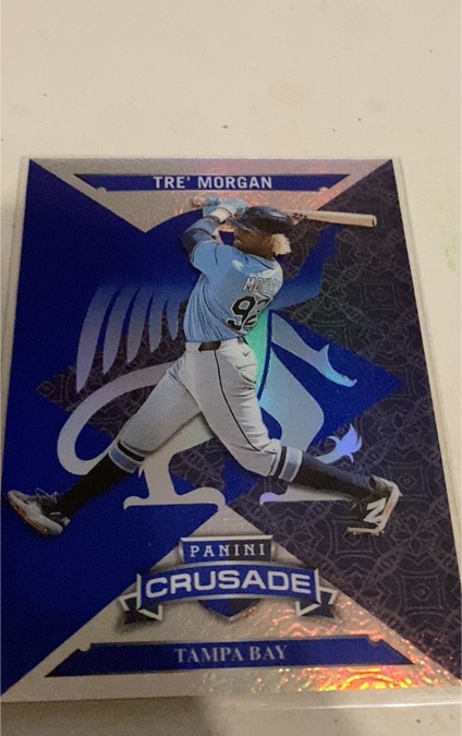 2025 Panini Crusade #81 Tre' Morgan — front