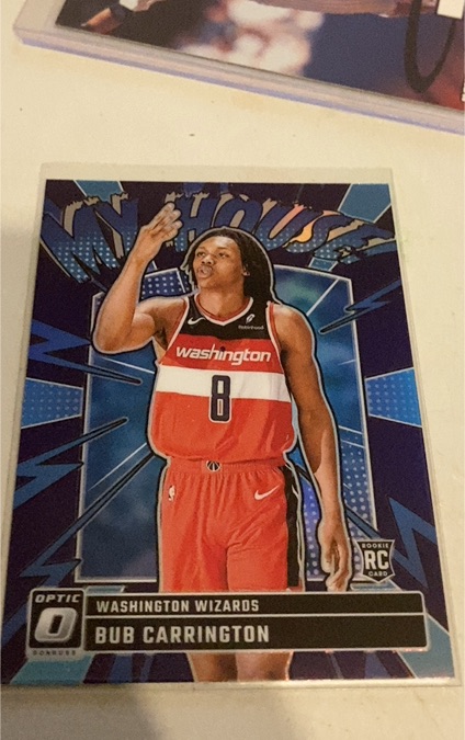 2024-25 Donruss Optic #8 Bub Carrington My House — front