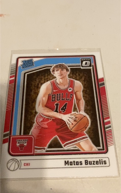 2024-25 Donruss Optic #271 Matas Buzelis — front