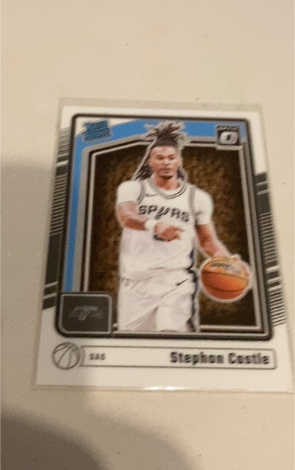 2024-25 Panini Donruss Optic #254 Stephon Castle — front