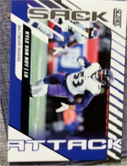 2025 Score #2 Kyle Van Noy Sack Attack — front