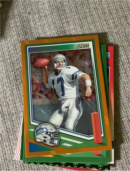 2025 Panini Score #93 Dave Krieg — front