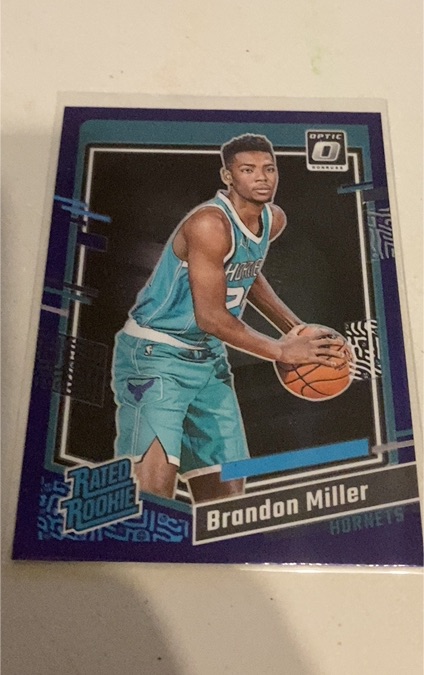 2023-24 Panini Donruss Optic #219 Brandon Miller — front