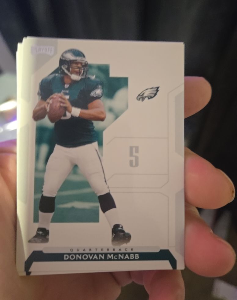 2006 Playoff NFL Playoffs #23 Donovan McNabb — front