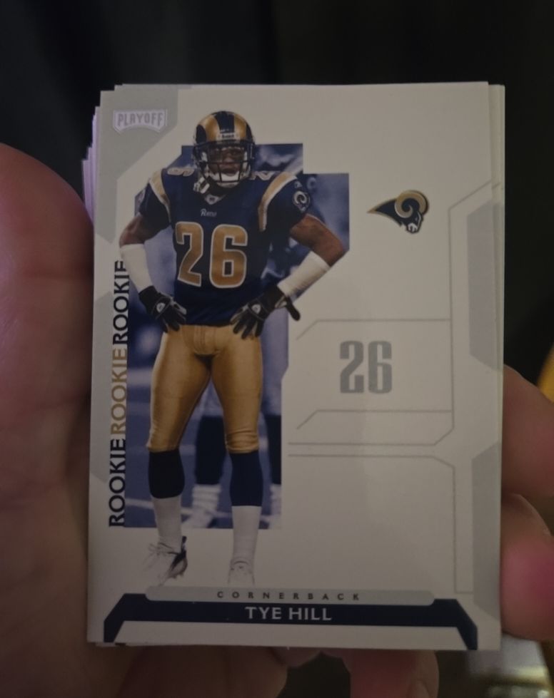2006 Playoff NFL Playoffs #112 Tye Hill — front