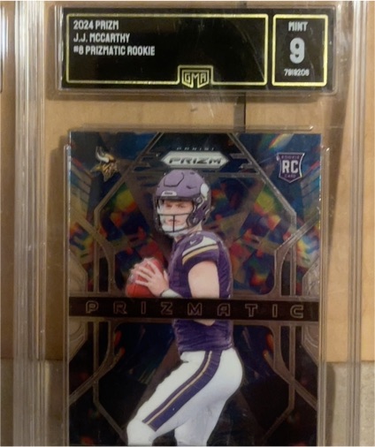 2024 Panini Prizm #8 J.J. McCarthy — front