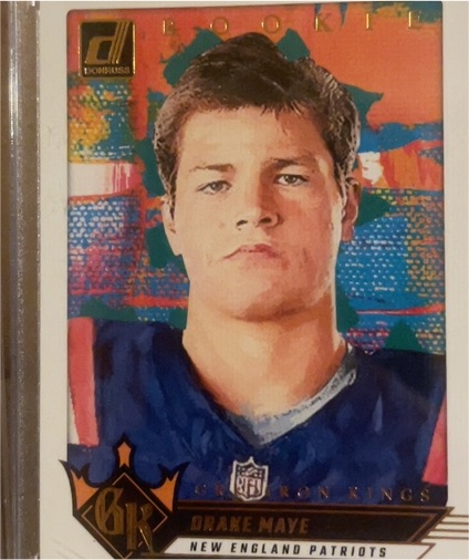 2024 Donruss Rookie Gridiron Kings #3 Drake Maye — front