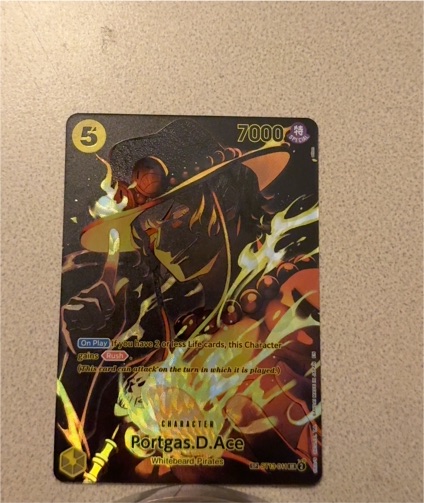 One Piece TCG ST13-011 Portgas D. Ace SP — front