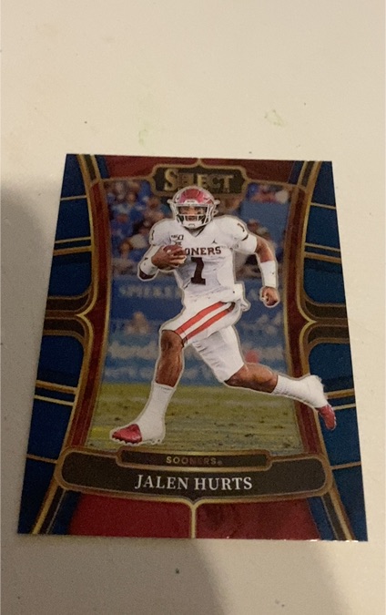 2023 Panini Select Draft Picks #32 Jalen Hurts — front