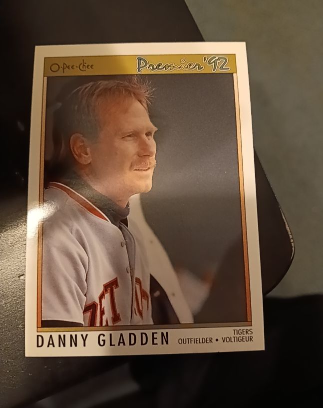 1992 O-Pee-Chee Premier #11 Danny Gladden — front