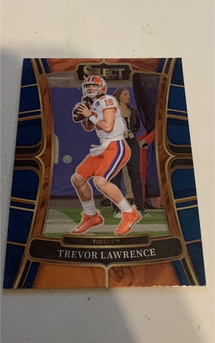 2023 Panini Select Draft Picks #37 Trevor Lawrence — front